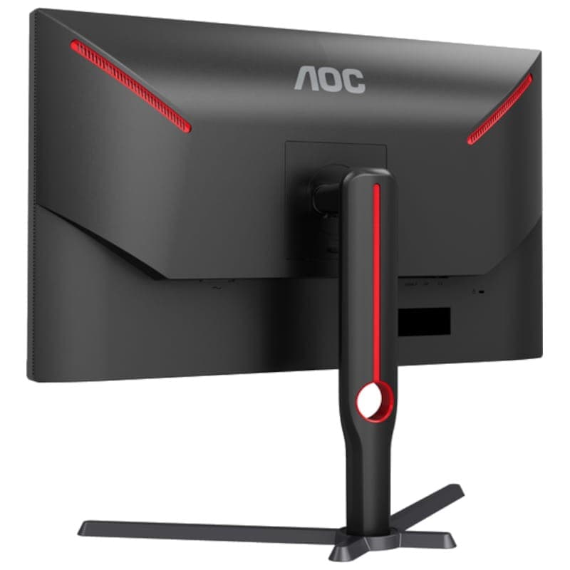 AOC G3 Q27G3XMN/BK 272K Ultra HD LED HDR 1000 Noir - Moniteur Vue Arrière Côté Gauche