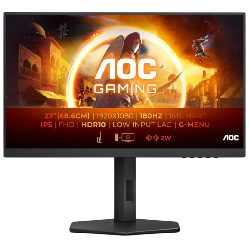 AOC G4 27G4X 27 Full HD Fast IPS G-SYNC NVIDIA Noir - Moniteur PC - Ítem