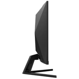 AOC G4 CQ32G4VE 32 QHD VA Adaptive Sync Preto, Cinzento - Vista lateral do monitor do PC