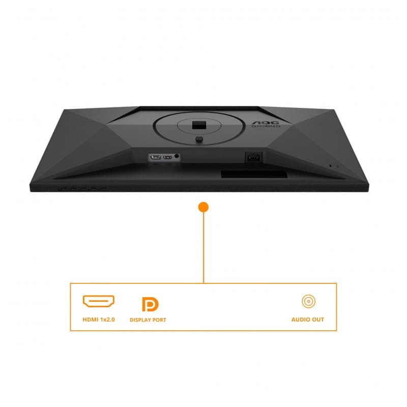 AOC G4 Q27G4XF 27 QHD OLED Frameless - Medições do ecrã de imagem do monitor de PC