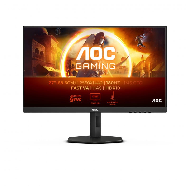 AOC G4 Q27G4XN 27 QHD VA HDR10 Noir, Gris - Moniteur PC - Ítem1