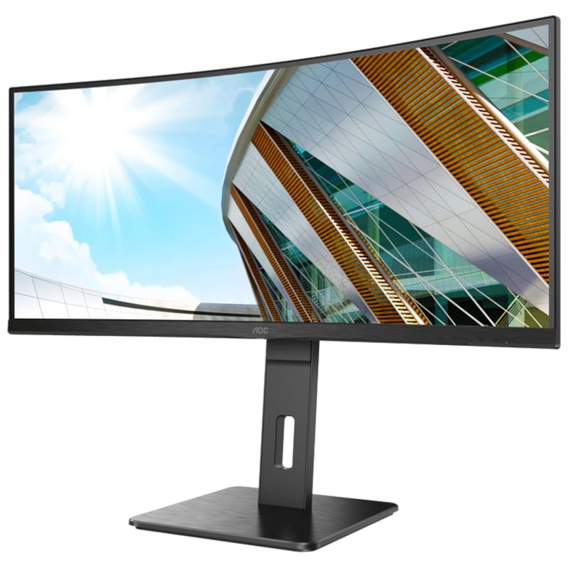 AOC P2 CU34P2A 34 WQHD VA UltraWide Curvo 100 Hz Negro - Monitor PC - Ítem2