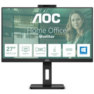 AOC Q27P3QW 27 2K QHD IPS Webcam Noir - Moniteur pour PC