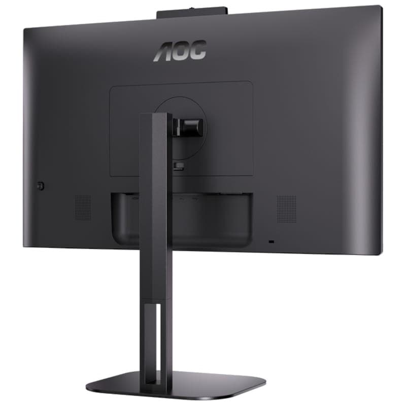 AOC V5 24V5CW 23,8 WLED Full HD IPS Preto – Monitor de PC Vista Traseira Lado Direito
