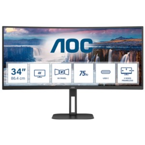 LG 34WR50QC-B.AEU - 34 pulgadas LCD - Monitor curvo