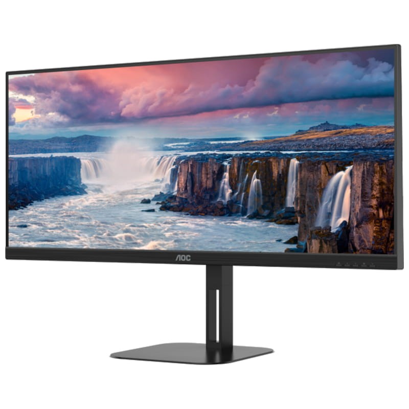 AOC V5 U34V5C/BK 34 WQHD VA UltraWide 100 Hz FreeSync Preto - Monitor Gaming - Item2