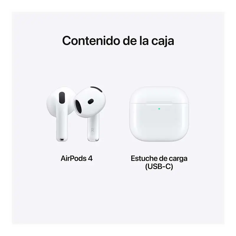 contenu de l'emballage des Apple AirPods 4
