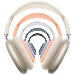 couleurs disponibles des Apple AirPods Max (USB-C) : Minuit, Blanc Étoile, Bleu, Orange et Violet