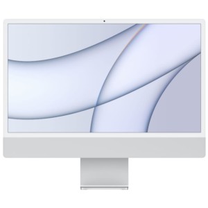 Apple iMac 2021 24 4.5K M1/8GB/256GB SSD Plata - MGTF3Y/A