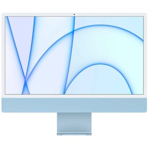 Apple iMac 2021 24 4.5K M1/8Go/256Go SSD Bleu - MJV93Y/A