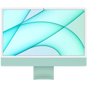 Apple iMac 2021 24 4.5K M1/8Go/256Go SSD Vert - MGPH3Y/A
