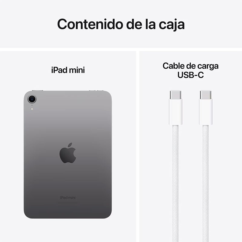 Apple iPad Mini 2024 8.3 128GB WiFi Gris Espacial - Ítem8