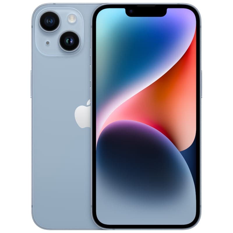 Apple iPhone 14 128Go Bleu Renewed - Bon état