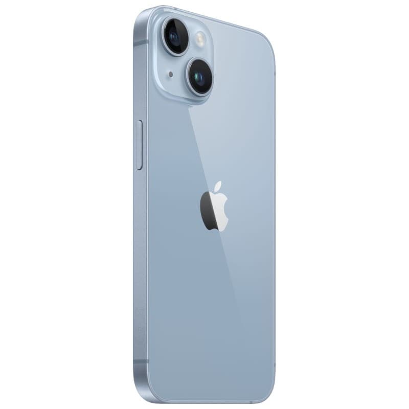 Apple iPhone 14 128Go Bleu Renewed - Bon état - Arrière