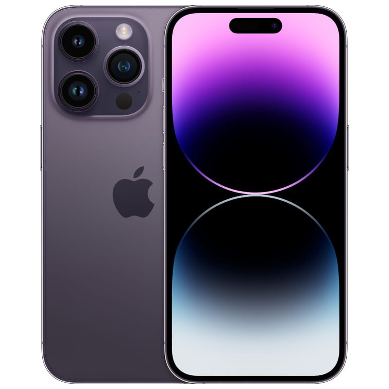 Apple iPhone 14 Pro 128 GB Roxo Escuro Renovado - Condição excelente - Item