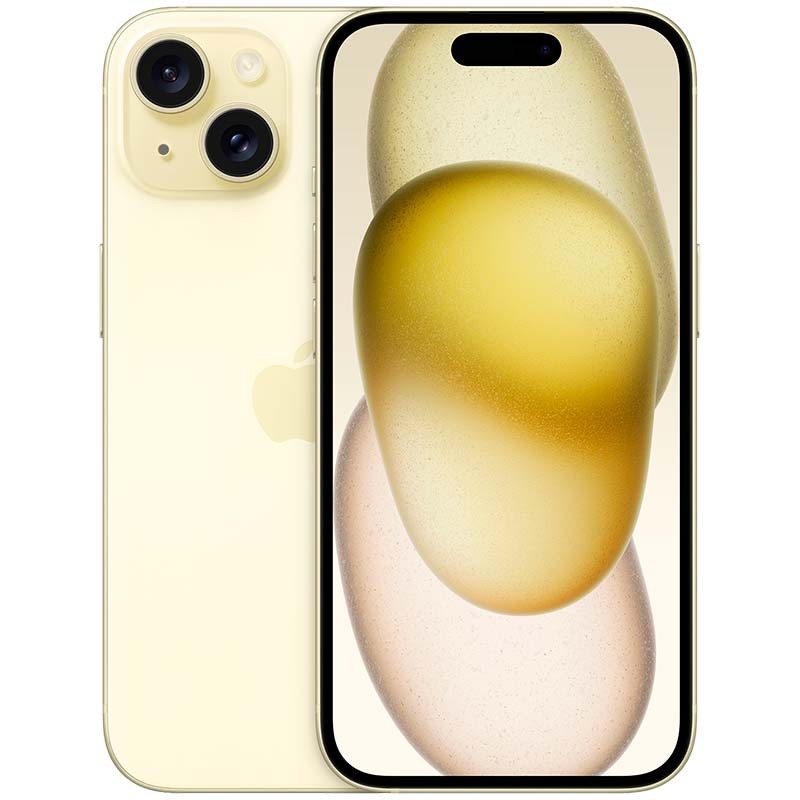 Teléfono móvil Apple iPhone 15 256GB Amarillo - Ítem