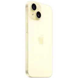 vista trasera del Teléfono móvil Apple iPhone 15 512GB Amarillo