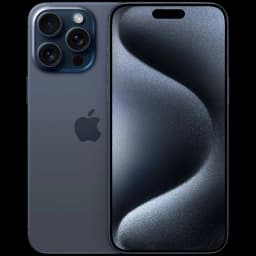 iPhone 15 Pro Max 5G 256Go Titane Bleu Renewed - État Excellent