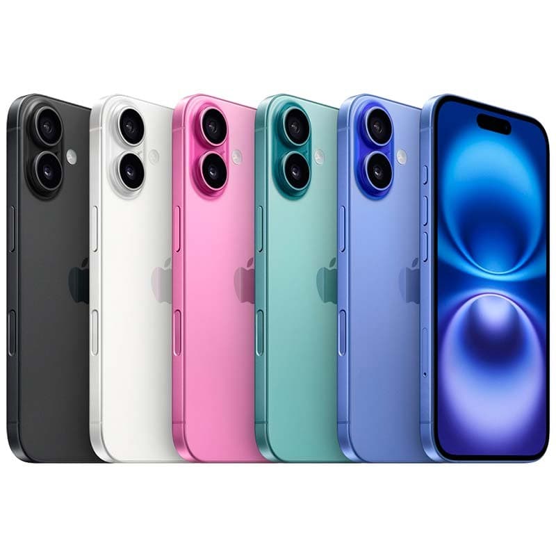Teléfono móvil Apple iPhone 16 Plus 5G 128GB Rosa y otros colores disponibles