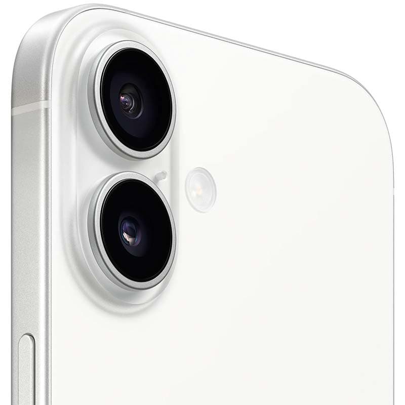 cámara trasera del Teléfono móvil Apple iPhone 16 Plus 5G 256GB Blanco