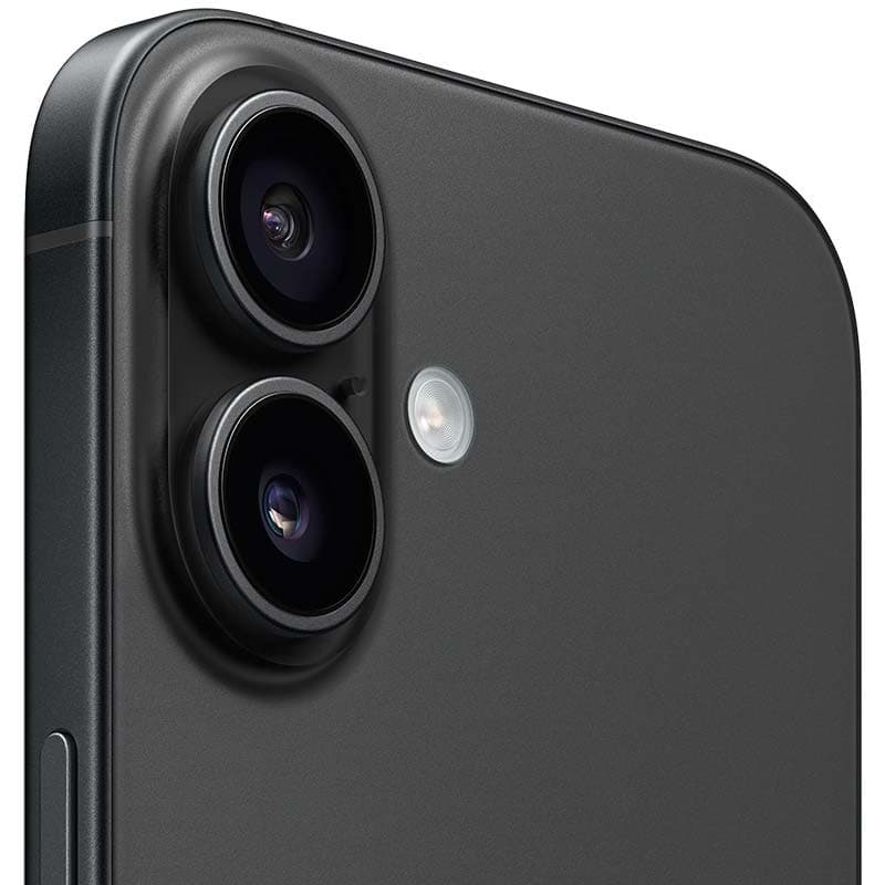 cámara trasera del Teléfono móvil Apple iPhone 16 Plus 5G 256GB Negro
