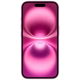 vista frontal del Teléfono móvil Apple iPhone 16 Plus 5G 128GB Rosa