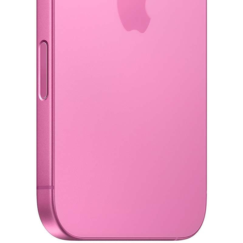 trasera de vidrio del Teléfono móvil Apple iPhone 16 Plus 5G 128GB Rosa