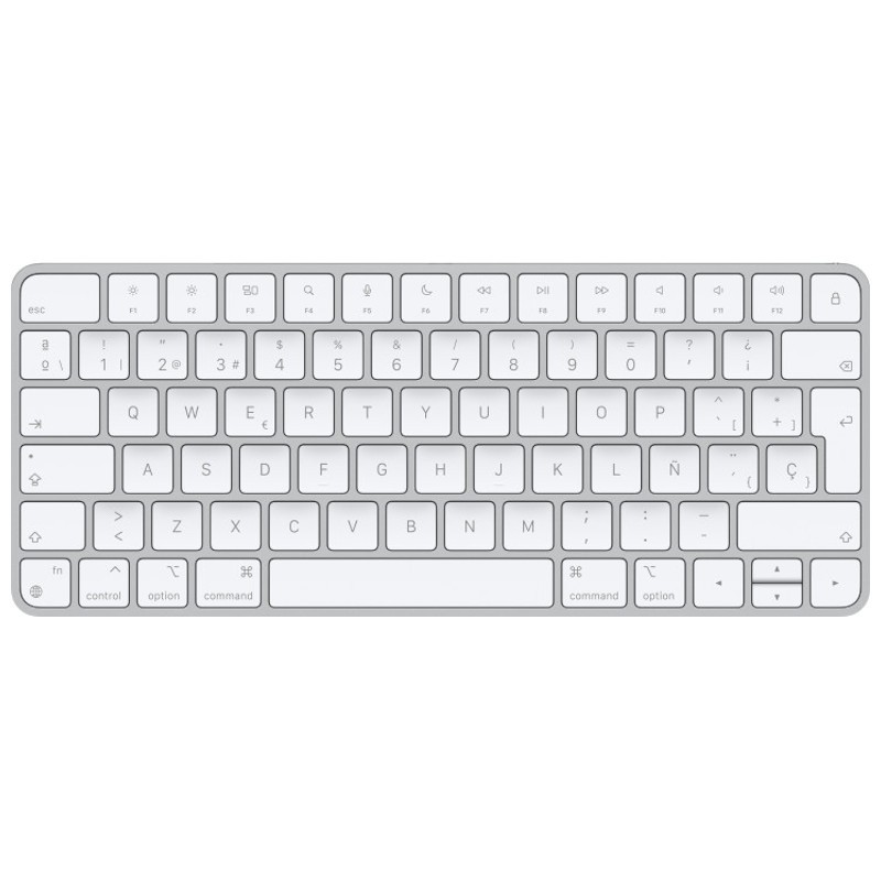 Teclado de Membrana Inalámbrico Apple Magic Keyboard Plata