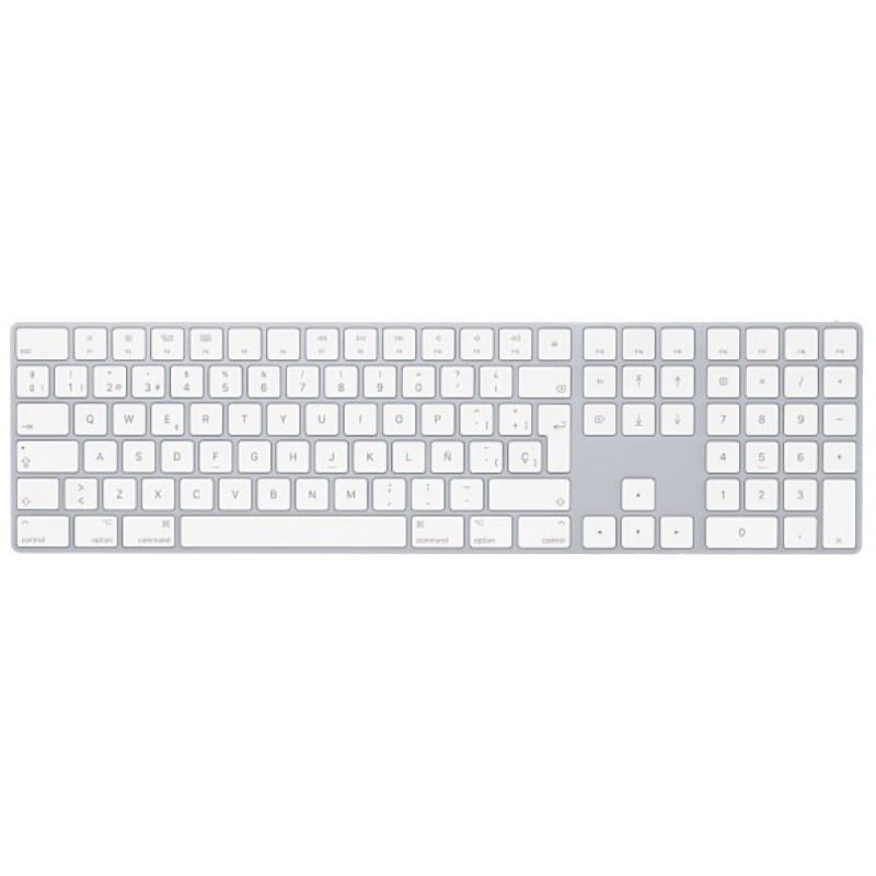 Teclado de membrana Apple Magic Keyboard con Teclado Numérico Plata - Ítem