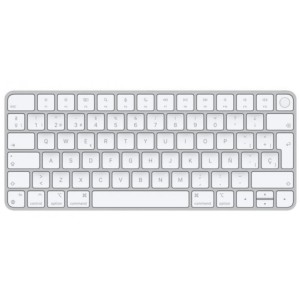 Teclado de membrana Inalámbrico Apple Magic Keyboard con Touch ID Plata