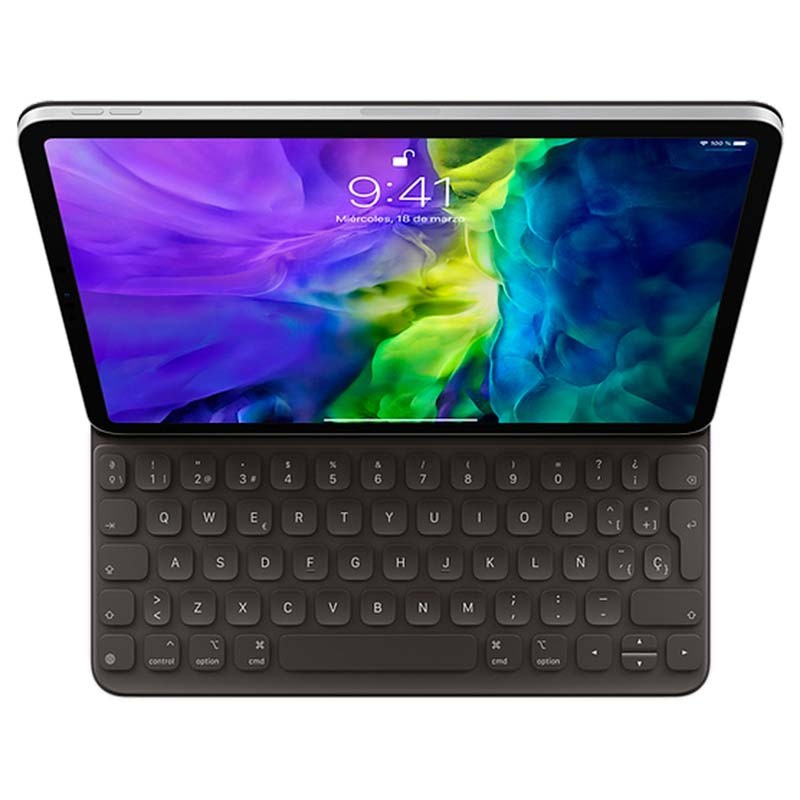 Apple Smart Keyboard para iPad Pro 11 1/2/3 Gen - iPad Air 4/5 Gen Preto - Item1