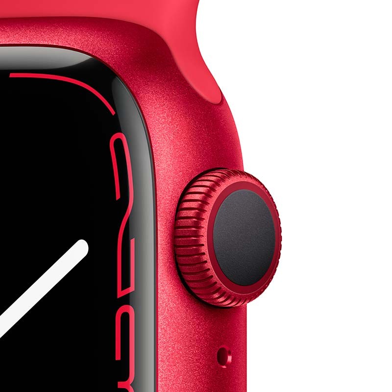 Apple Watch Series 7 Cellular 41mm Aluminio PRODUCT(RED)/Correa Deportiva Roja - Reloj inteligente - Ítem2