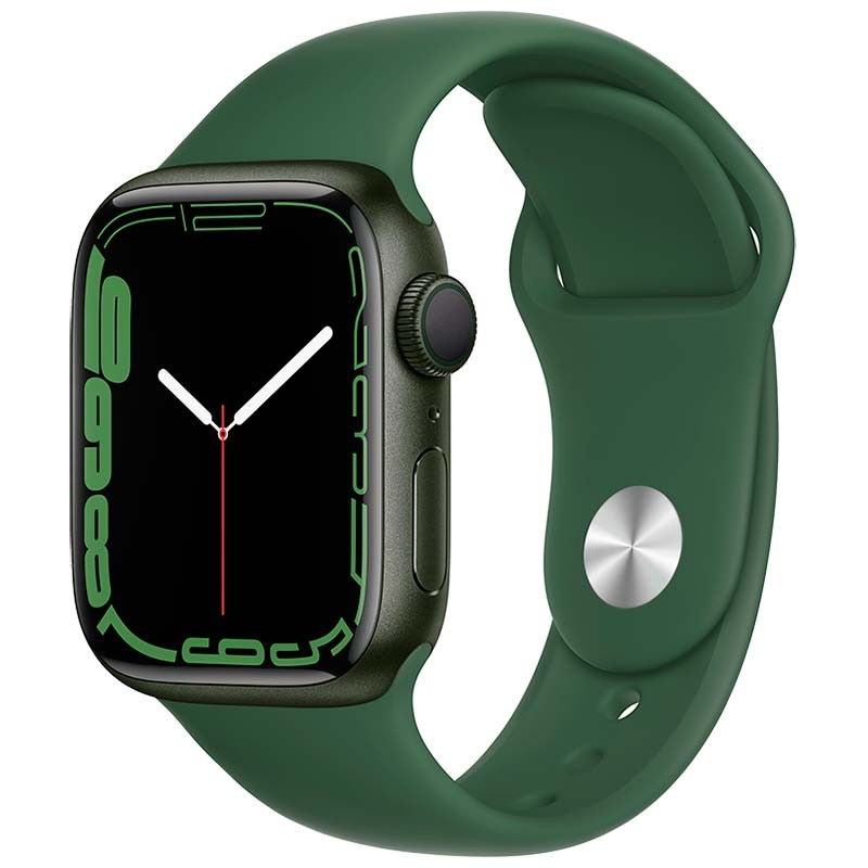 Apple Watch Series 7 GPS 41mm Aluminium Vert/Bracelet Sport Vert - Ítem