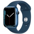 Apple Watch Series 7 Cellular 45mm Aluminio Azul/Correa Deportiva Azul - Reloj inteligente - Ítem
