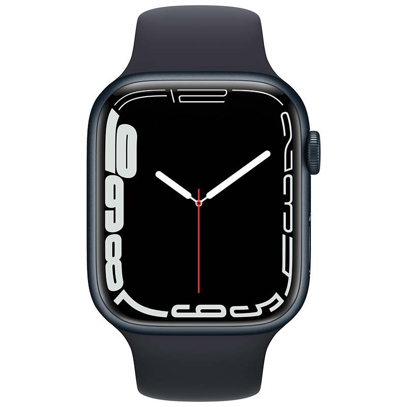 Apple Watch Series 7 GPS 45mm Aluminio Medianoche/Correa Deportiva Medianoche - Ítem1