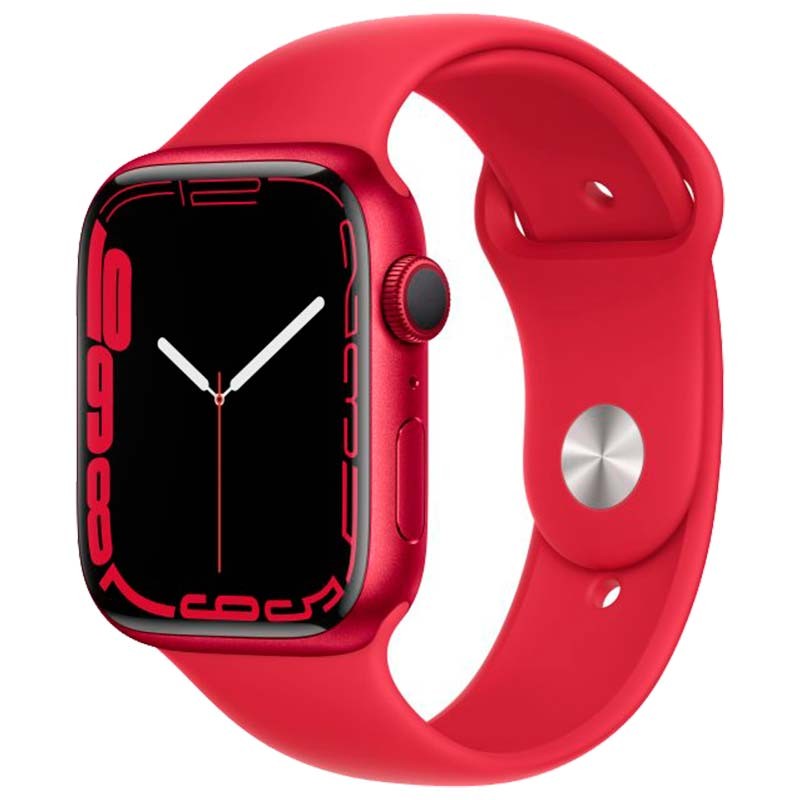 Apple Watch Series 7 Cellular 45mm Aluminio PRODUCT(RED)/Correa Deportiva Roja - Reloj inteligente - Ítem