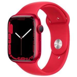 Apple Watch Series 7 GPS 45mm Alumínio PRODUCT(RED)/Pulseira Esportiva Vermelho