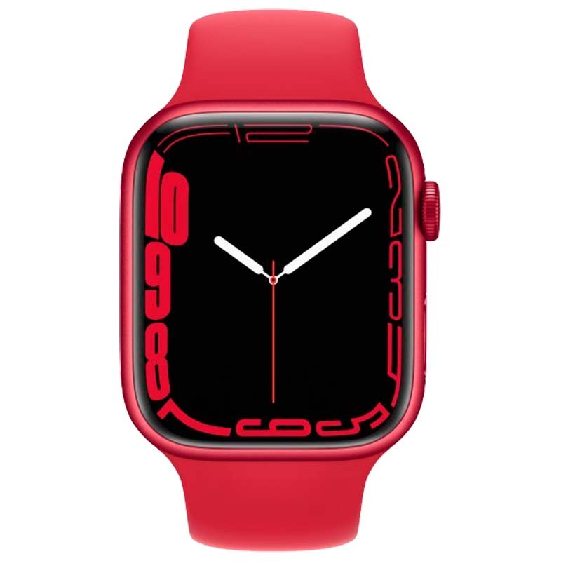 Apple Watch Series 7 Cellular 45mm Aluminio PRODUCT(RED)/Correa Deportiva Roja - Reloj inteligente - Ítem1
