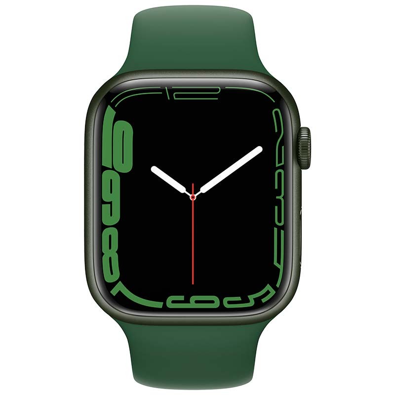 Apple Watch Series 7 Cellular 45mm Aluminio Verde/Correa Deportiva Verde - Reloj inteligente - Ítem1