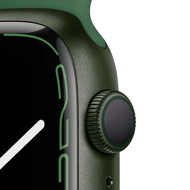 Apple Watch Series 7 GPS 45mm Aluminio Verde/Correa Deportiva Verde - Ítem2