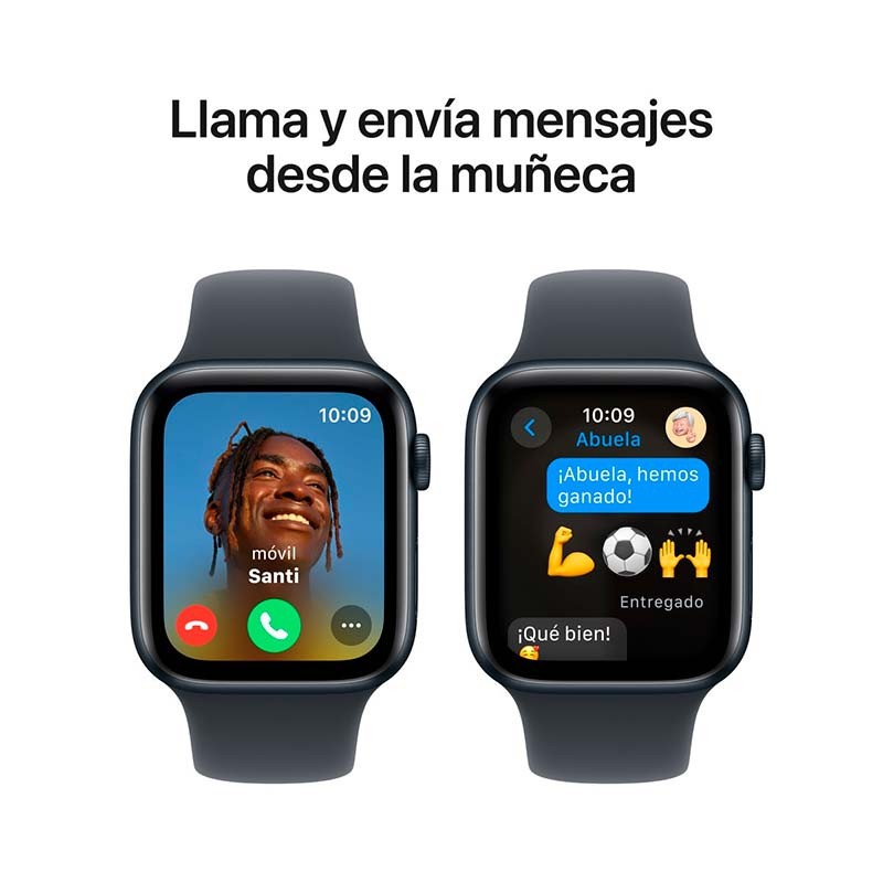 Apple Watch SE (2024) GPS 44mm Medianoche con Correa Deportiva S/M - Ítem5
