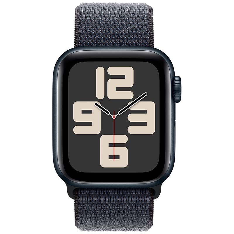 Apple Watch SE (2024) GPS + Cellular 40mm Medianoche con Correa Loop Deportiva - Ítem1