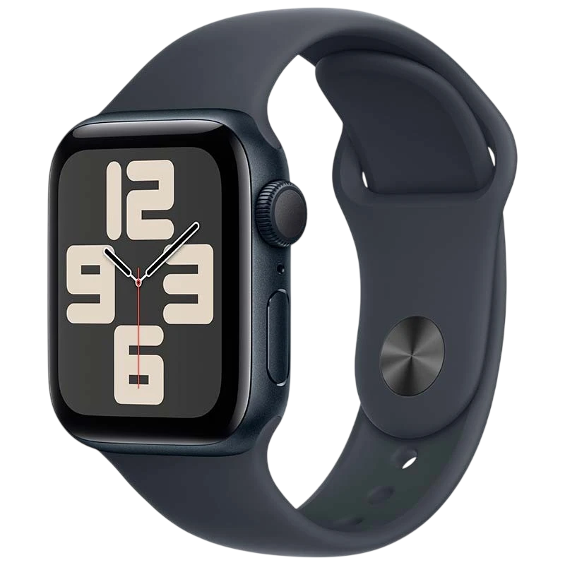 Apple Watch SE (2024) GPS 40mm Medianoche con Correa Deportiva M/L - Ítem