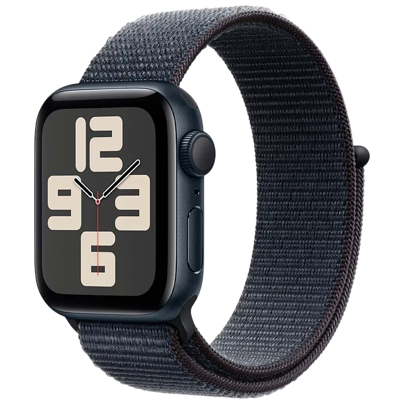 Apple Watch SE (2024) GPS 40mm Meia‑noite com Bracelete Loop Desportiva - Item