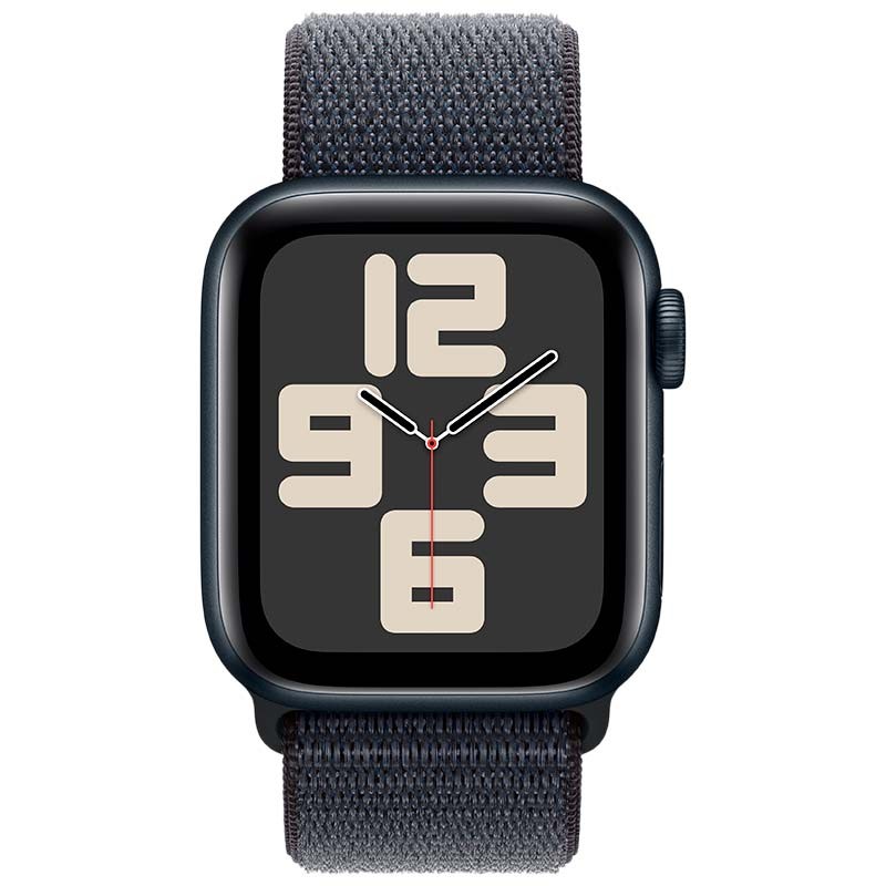 Apple Watch SE (2024) GPS 40mm Medianoche con Correa Loop Deportiva - Ítem1