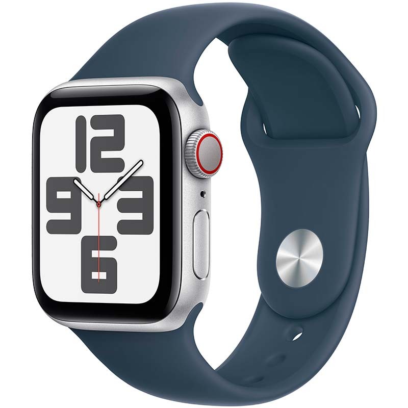 Apple Watch SE 2023 - GPS + Cellular - 40mm - Prateado - Bracelete ...