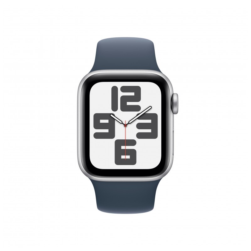 Apple Watch SE GPS + Cellular 40mm 2023 Plata con Correa Deportiva S/M - Ítem1