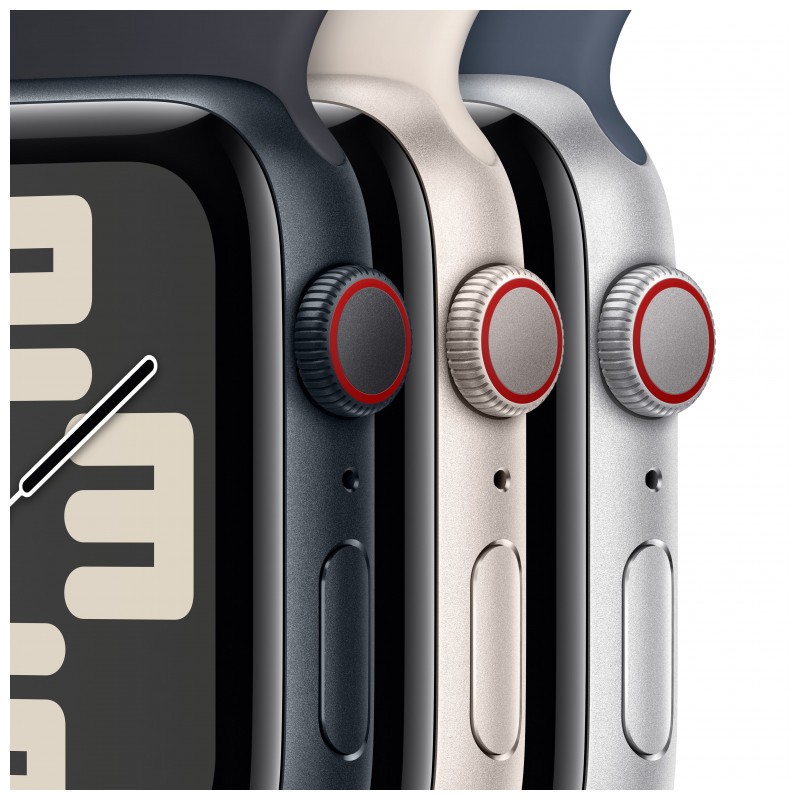 Apple Watch SE GPS + Cellular 40mm 2023 Argent avec Bracelet Sport S/M - Ítem2
