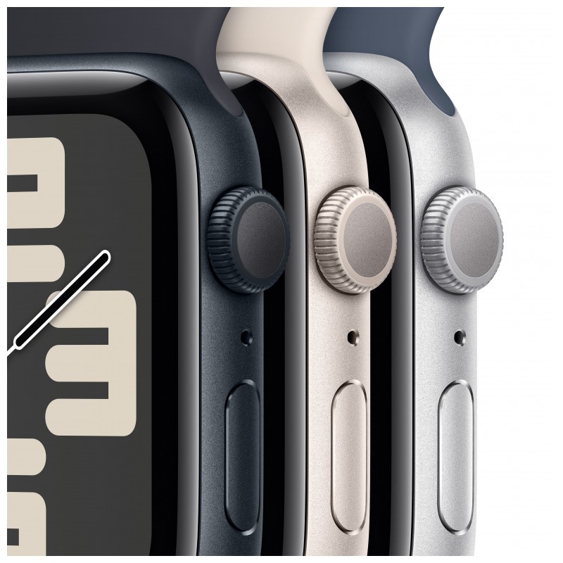 Apple Watch SE GPS 40mm 2023 Argent avec Bracelet Sport M/L - Ítem2