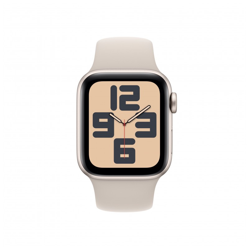 Apple Watch SE GPS 40mm 2023 Luz das Estrelas com Bracelete Desportiva S/M - Item1